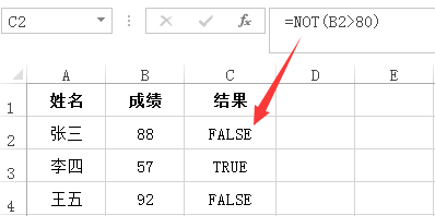 NOT案例